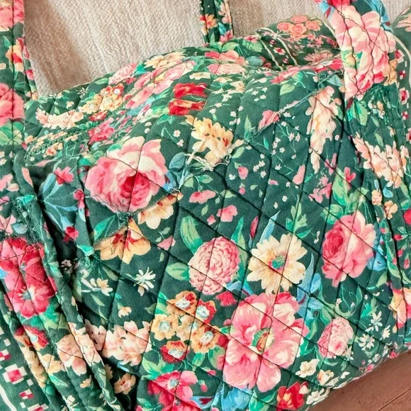 1993 “Springtime” RARE Vera Bradley Small Duffle-VINTAGE RETIRED - Picture 6 of 12